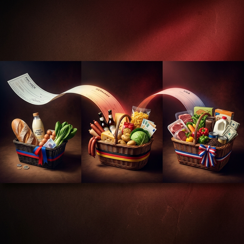 你的薪水放到國際貨架上，能買多少？平均、中位數、與 PPP 校正後的台灣購買力